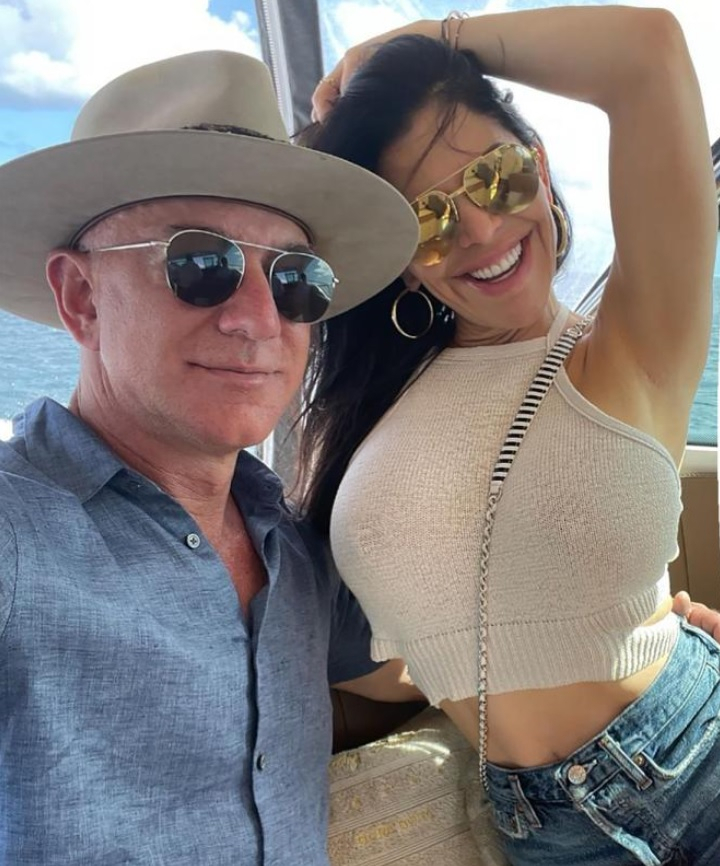 Jeff Bezos and Lauren Sanchez Jeff Bezos and Lauren Sanchez