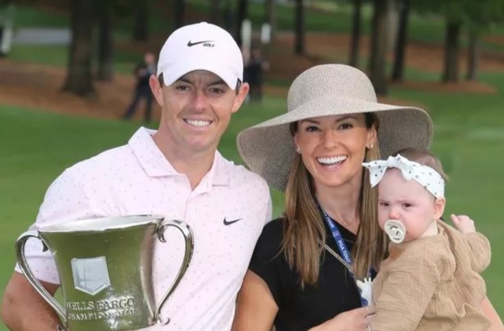 Rory McIlroy with Erica Stoll Rory McIlroy with Erica Stoll