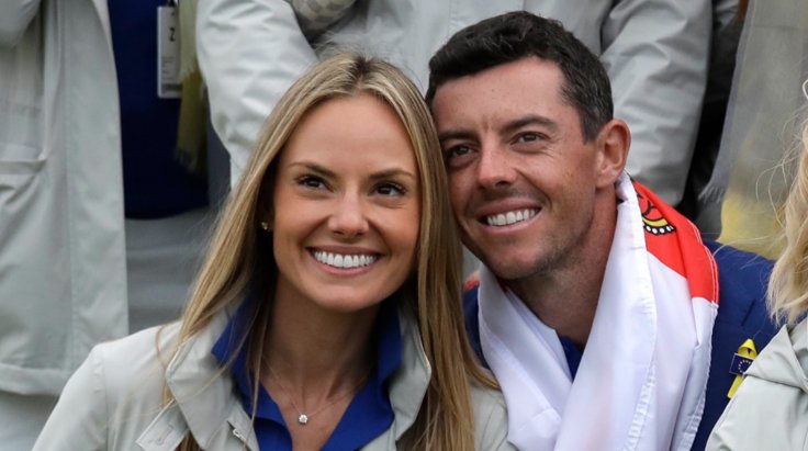 Rory McIlroy with Erica Stoll Rory McIlroy with Erica Stoll